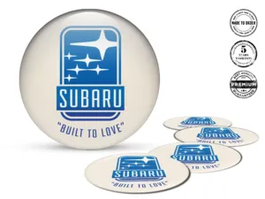 Subaru Custom Domed Decals Resin Logo for Wheels